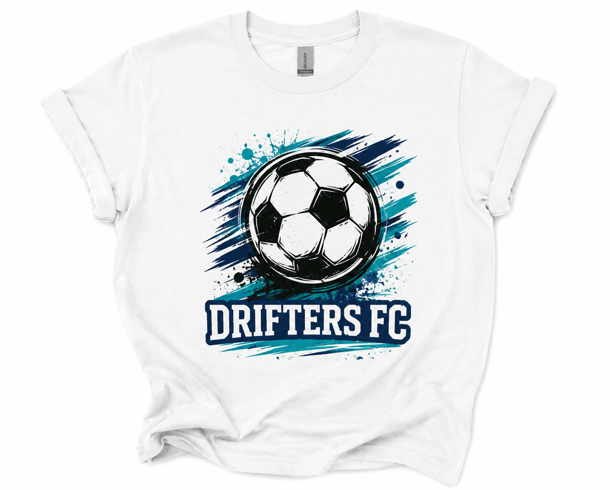 Paint Brush Teal - Front Design