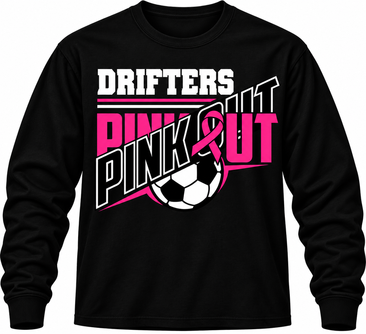 Drifters Pink Out Long Sleeve
