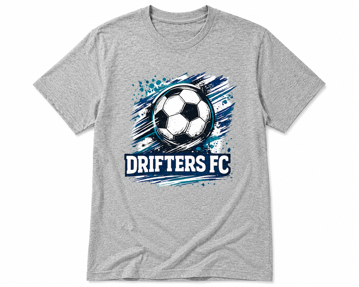 Paint Brush Teal - Front Design