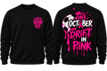 Pink Drift Crewneck
