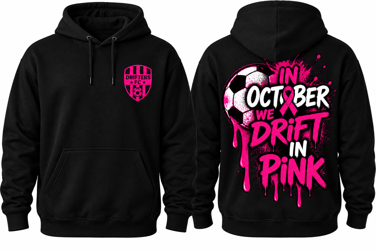 Pink Drift Hoodie