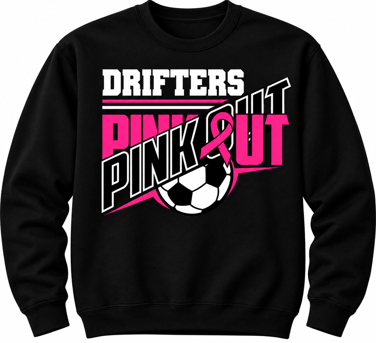 Drifters Pink Out Crewneck